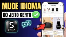 COMO MUDAR O IDIOMA NA SHEIN