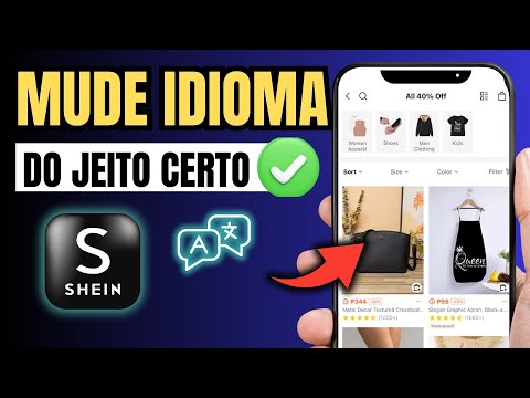 COMO MUDAR O IDIOMA NA SHEIN