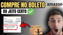 COMO COMPRAR NA AMAZON NO BOLETO