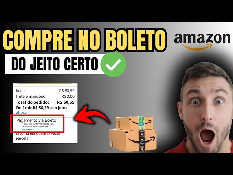 COMO COMPRAR NA AMAZON NO BOLETO