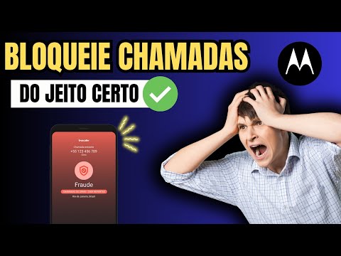 COMO BLOQUEAR CHAMADAS DESCONHECIDAS NO MOTOROLA