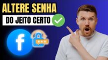 COMO TROCAR A SENHA DO FACEBOOK PELO CELULAR