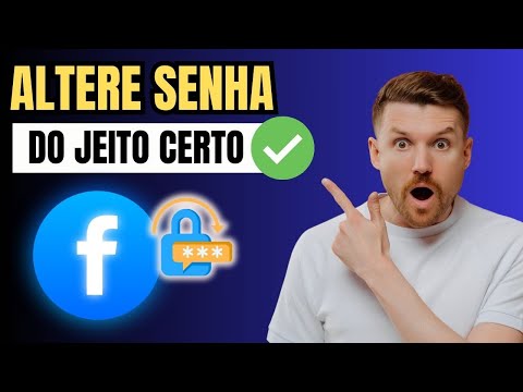 COMO TROCAR A SENHA DO FACEBOOK PELO CELULAR
