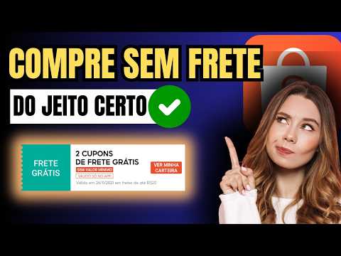 COMO COMPRAR NA SHOPEE SEM PAGAR FRETE