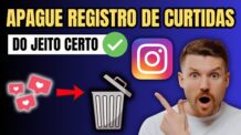 COMO APAGAR HISTORICO DE CURTIDAS DO INSTAGRAM