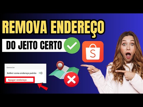 COMO TIRAR O ENDEREÇO PADRÃO DA SHOPEE