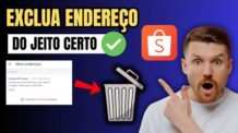 COMO EXCLUIR ENDEREÇO DA SHOPEE