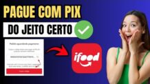 COMO PAGAR COM PIX NO IFOOD