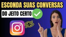 COMO ESCONDER CONVERSAS NO INSTAGRAM
