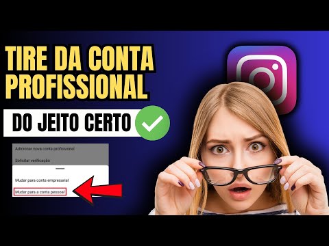 COMO TIRAR CONTA PROFISSIONAL DO INSTA