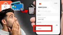 COMO APAGAR CARTÃO DA SHOPEE