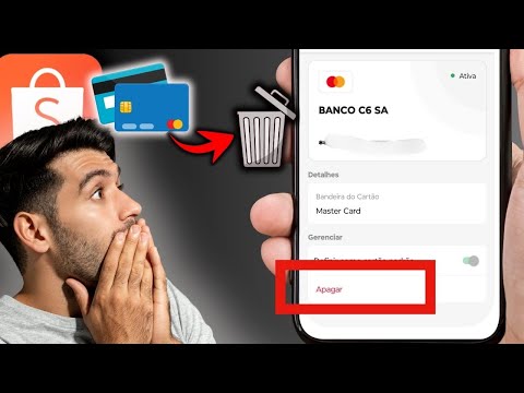 COMO APAGAR CARTÃO DA SHOPEE