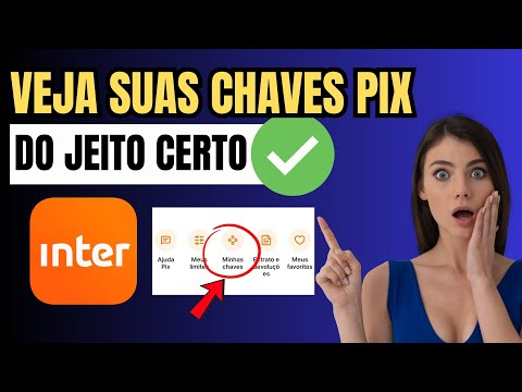 COMO VER CHAVE PIX NO INTER