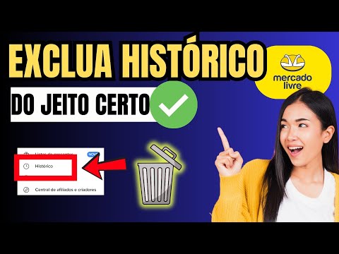 COMO EXCLUIR HISTÓRICO DO MERCADO LIVRE