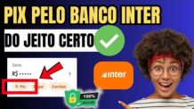 COMO FAZER PIX PELO BANCO INTER