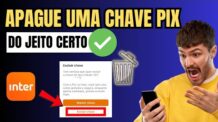 COMO REMOVER CHAVE PIX NO INTER
