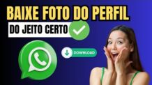COMO BAIXAR FOTO DE PERFIL DO WHATSAPP