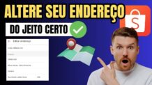 COMO ALTERAR ENDEREÇO SHOPEE