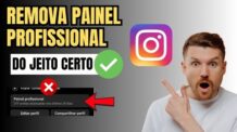 COMO TIRAR PAINEL PROFISSIONAL DO INSTAGRAM