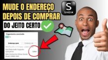 COMO MUDAR O ENDEREÇO DA COMPRA NA SHEIN