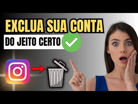 COMO EXCLUIR UMA CONTA DO INSTAGRAM PARA SEMPRE