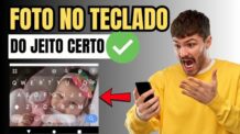 COMO COLOCAR FOTO NO TECLADO DO WHATSAPP 2025
