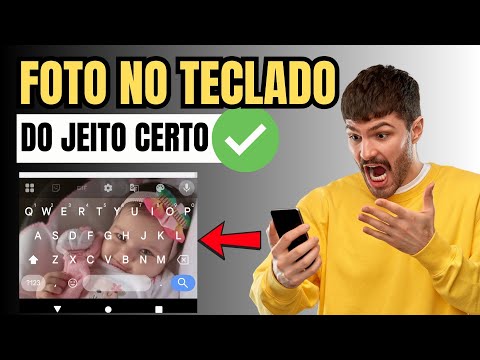 COMO COLOCAR FOTO NO TECLADO DO WHATSAPP 2025