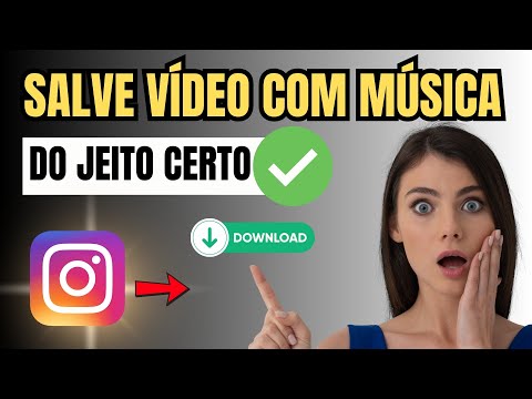 COMO SALVAR VIDEO DO INSTAGRAM PARA A GALERIA COM MUSICA