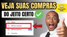 COMO VER MINHAS COMPRAS NO MERCADO LIVRE