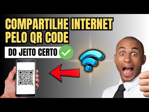 COMO COMPARTILHAR INTERNET PELO QR CODE