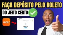 COMO DEPOSITAR NO INTER PELO BOLETO