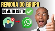 COMO REMOVER UMA PESSOA DO GRUPO DO WHATSAPP
