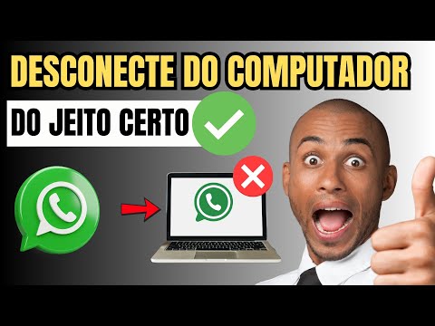 COMO DESCONECTAR O WHATSAPP DO COMPUTADOR