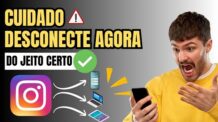 COMO DESCONECTAR O INSTAGRAM DE OUTRO CELULAR 2025