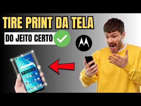COMO TIRAR FOTO DA TELA DO CELULAR MOTOROLA