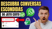 COMO ACHAR CONVERSAS TRANCADAS NO WHATSAPP OCULTAS