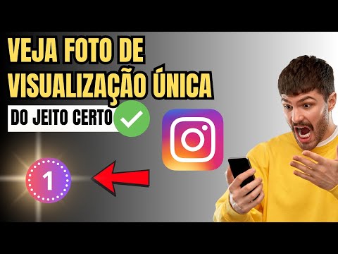 COMO VER A FOTO DE VISUALIZAÇÃO ÚNICA NO INSTAGRAM