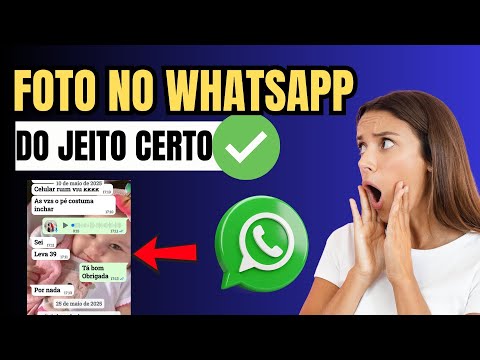COMO COLOCAR FOTO NA CONVERSA DO WHATSAPP 2025