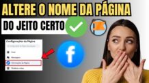COMO EDITAR O NOME DA PAGINA NO FACEBOOK