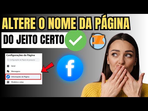 COMO EDITAR O NOME DA PAGINA NO FACEBOOK