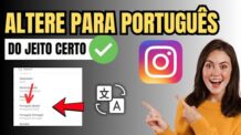 COMO MUDAR  O IDIOMA DO INSTAGRAM PARA PORTUGUÊS