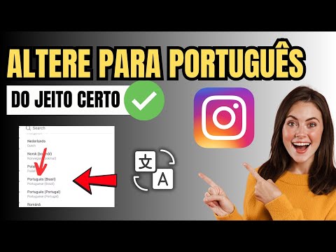COMO MUDAR  O IDIOMA DO INSTAGRAM PARA PORTUGUÊS