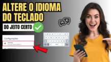 COMO MUDAR O TECLADO DO CELULAR PARA OUTRO IDIOMA