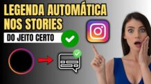 COMO COLOCAR LEGENDA NOS STORIES DO INSTAGRAM ANDROID