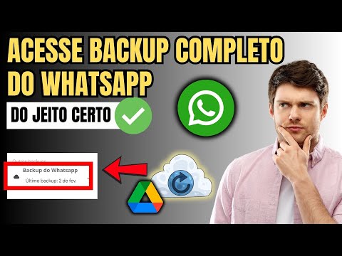 COMO ACESSAR O BACKUP DO WHATSAPP NO GOOGLE DRIVE