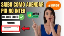 COMO AGENDAR PIX NO BANCO INTER 2025