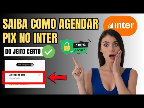 COMO AGENDAR PIX NO BANCO INTER 2025