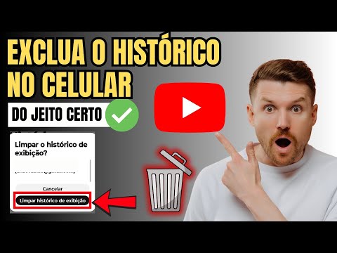 COMO EXCLUIR O HISTÓRICO DO YOUTUBE PELO CELULAR