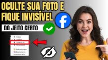 COMO OCULTAR A FOTO DO PERFIL DO FACEBOOK