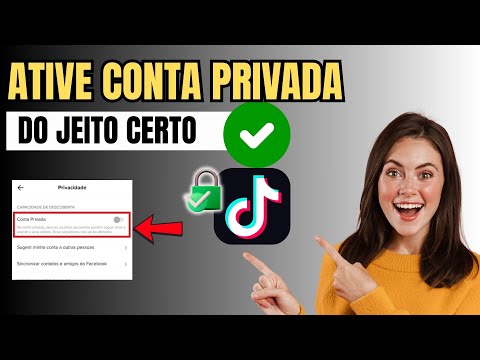 COMO PRIVAR A CONTA NO TIKTOK